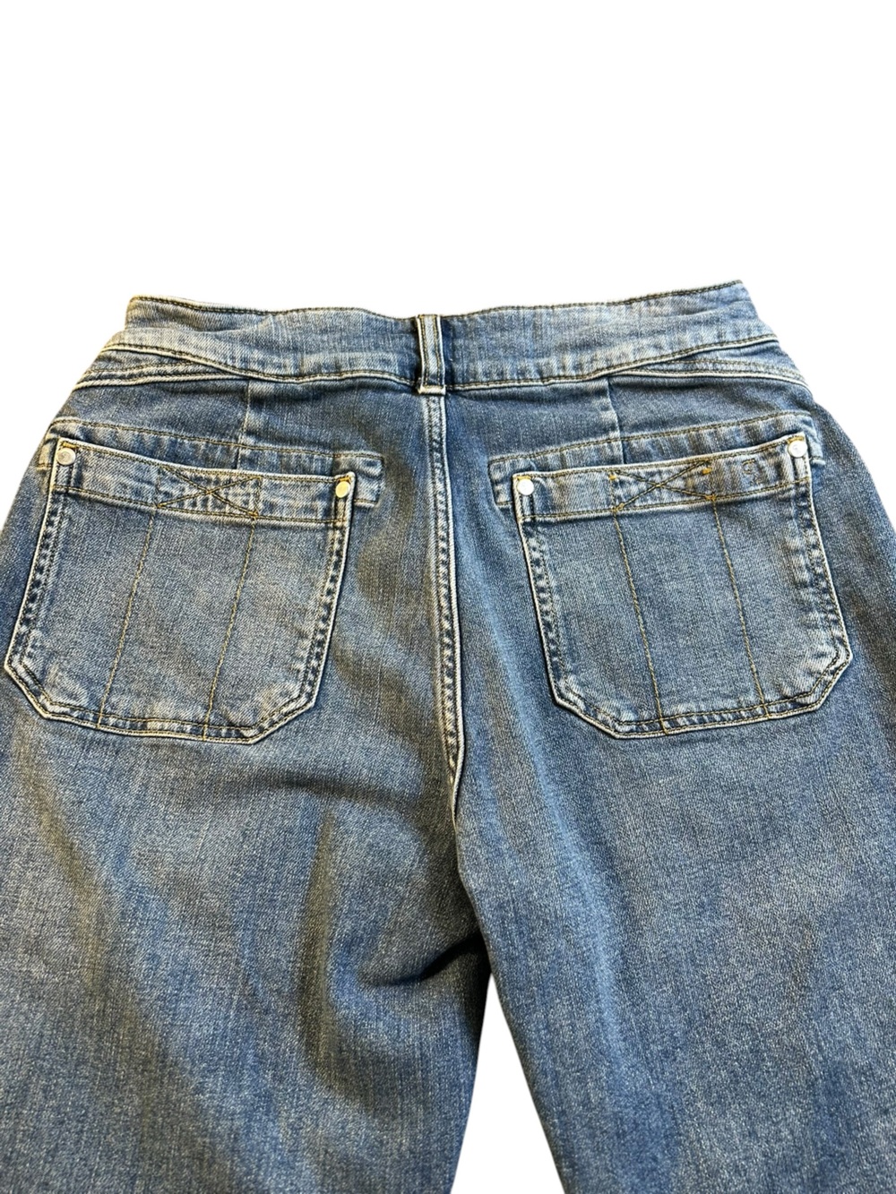 PILCRO Wanderer Mid-Rise Relaxed Jeans Blue Size 28 Utility - Picture 8 of 14